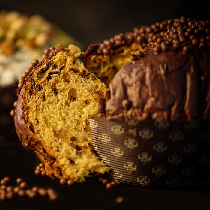 Panettone al cioccolato Domori monorigine Arriba 56 %